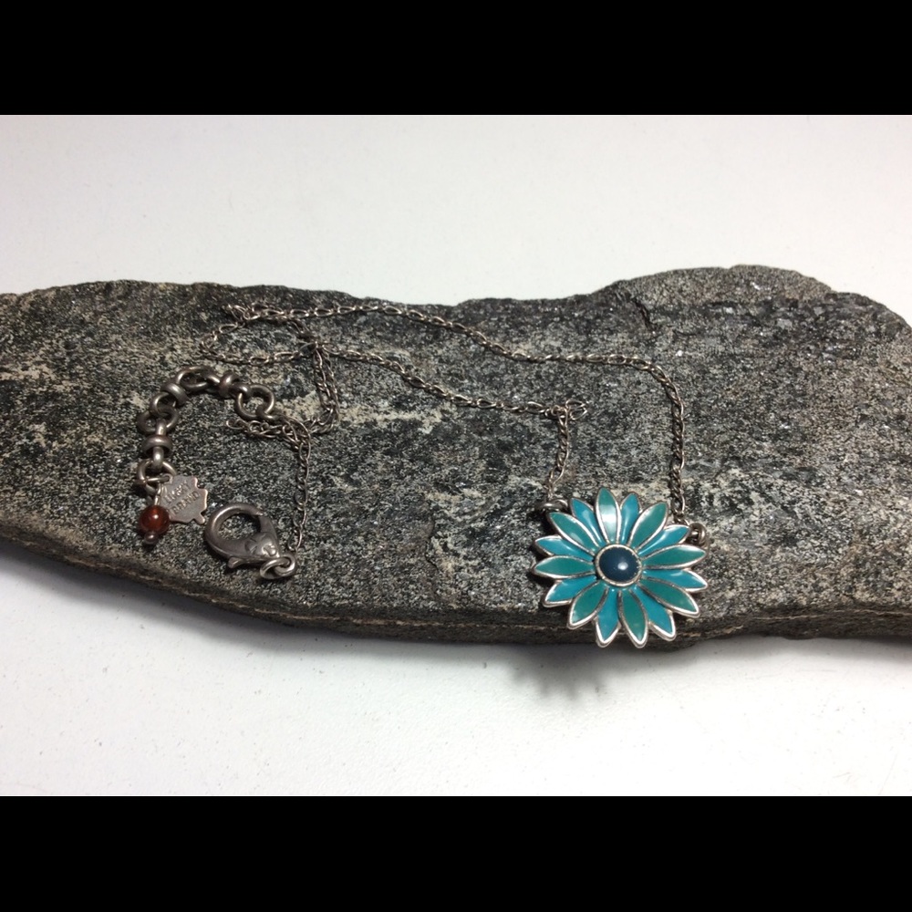 Lucky Brand Vintage Flower Necklace